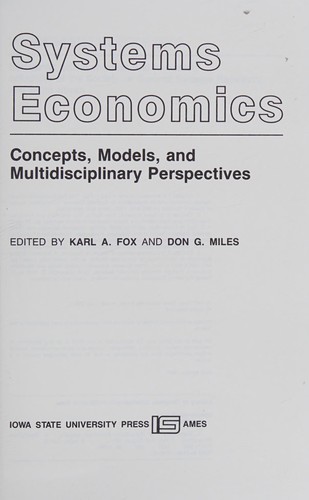 Systems Economics