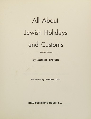 All About Jewish Holidays and Customs