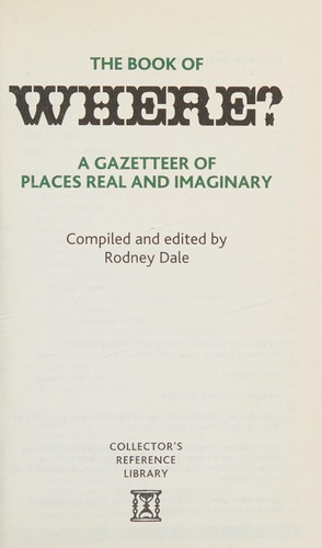The Book of Where?