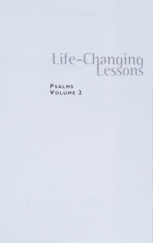 Life-Changing Lessons