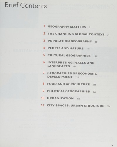 Human Geography