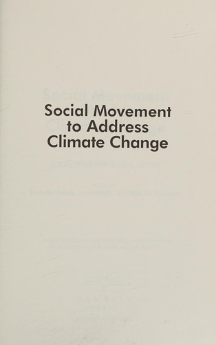Social movement to address climate change