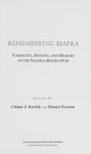 Remembering Biafra