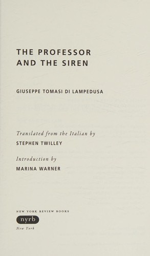 The professor and the siren