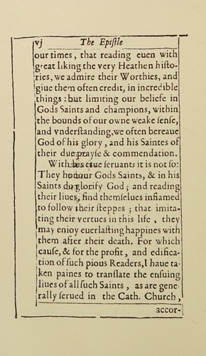The Lives of Saints