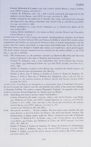 Guide to Irish Fiction, 1650-1900