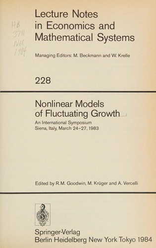 Nonlinear models of fluctuating growth