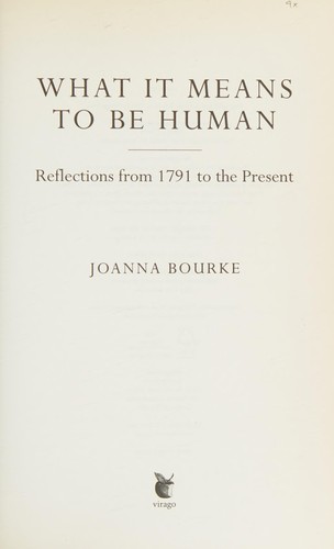 What It Means to Be Human