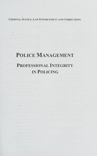 Police Management