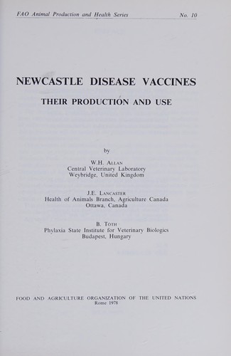 Newcastle disease vaccines