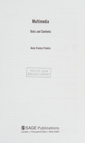 Multimedia: Text and Contexts