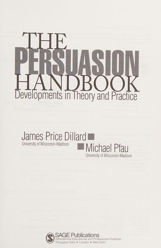 The persuasion handbook