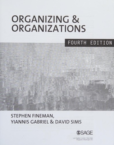 Organizing & organizations