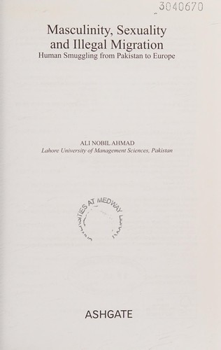 Masculinity, sexuality and illegal migration
