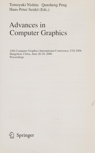 Advances in Computer Graphics