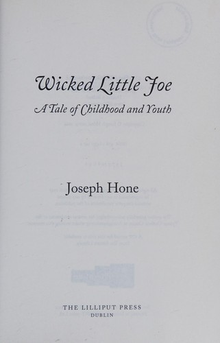 Wicked little Joe