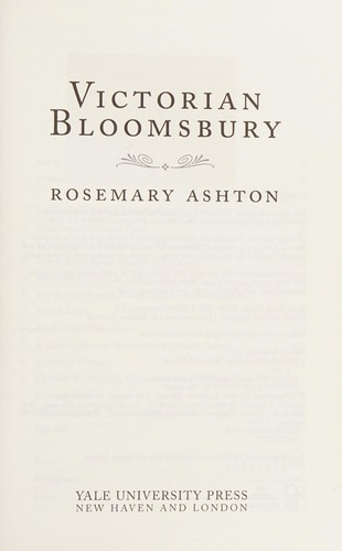Victorian Bloomsbury