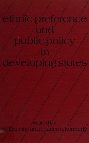 Ethnic preference and public policy in developing states
