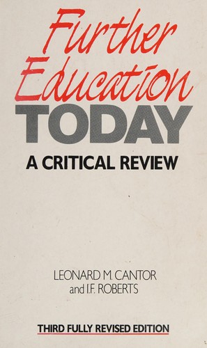 Further education today