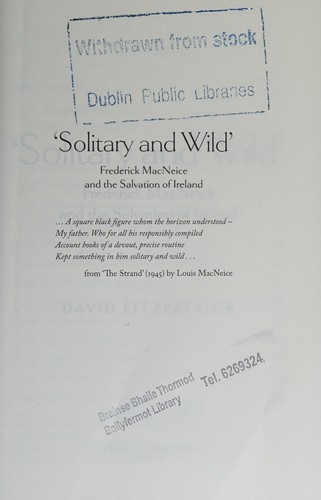 Solitary and Wild