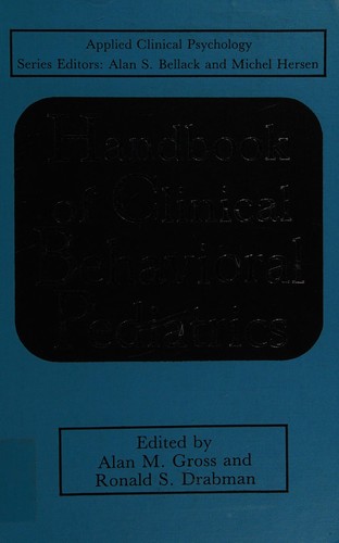 Handbook of Clinical Behavioral Pediatrics
