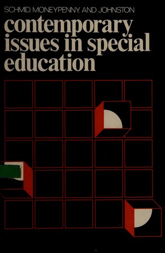 Contemporary issues in special education