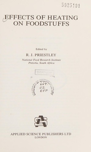 Effects of Heating on Foodstuffs