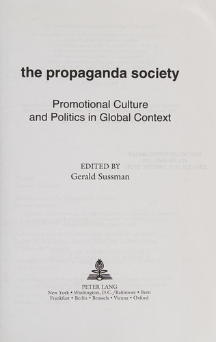 The Propaganda Society