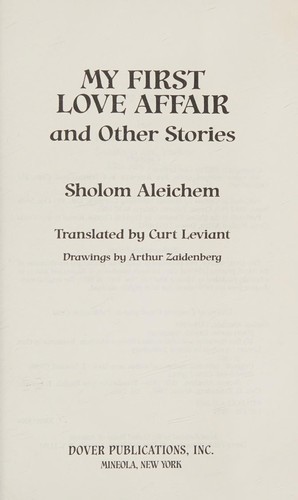 My First Love Affair and Other Stories