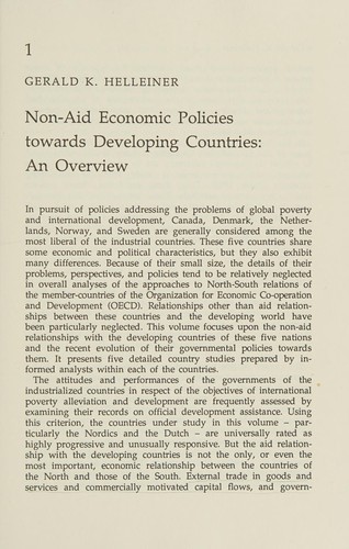 The Other side of international development policy