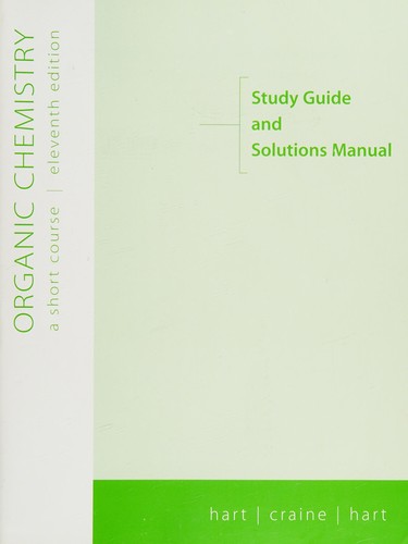 Study guide and solutions manual for Organic chemistry: a short course, 11th edition