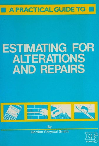 Estimating for Alterations and Repairs