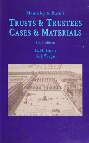 Maudsley and Burn's Trusts and trustees