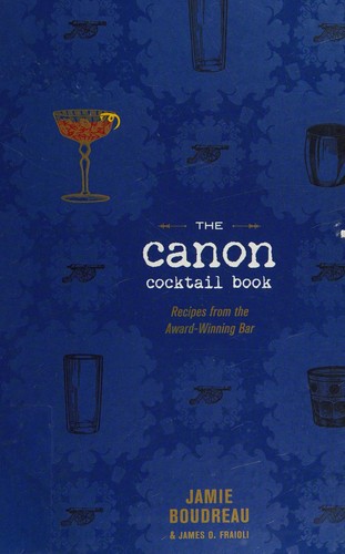 The Canon Cocktail Book