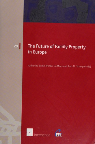 The Future of Family Property in Europe