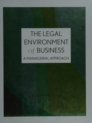 Legal Environment of Business