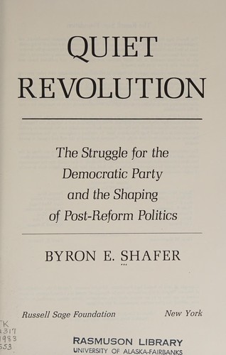 Quiet revolution