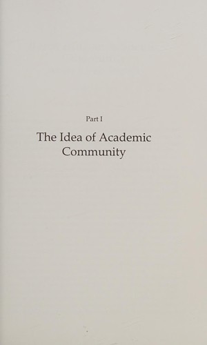 Academic community