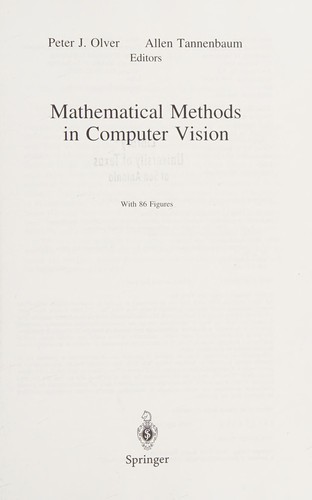 Mathematical Methods in Computer Vision