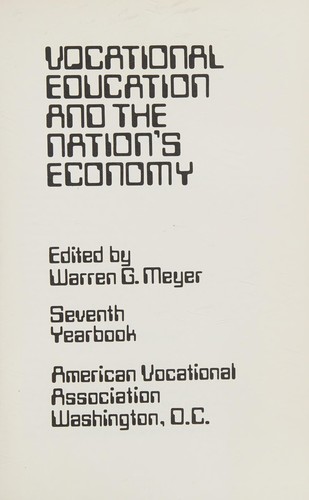 Vocational education and the nation's economy