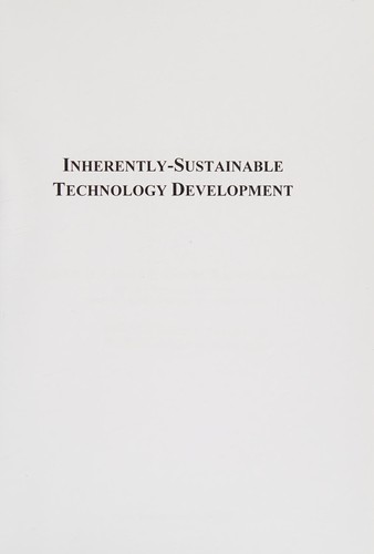 Inherently-sustainable technology development