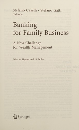 Banking for Family Business