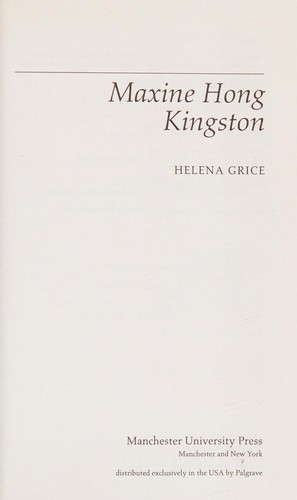 Maxine Hong Kingston