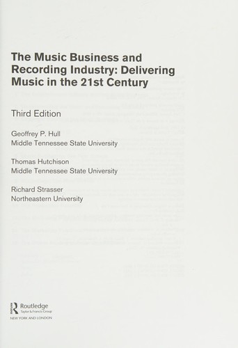 The music and recording business