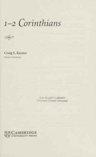 1-2 Corinthians