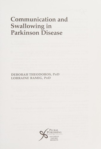 Communication and Swallowing in Parkinson Disease
