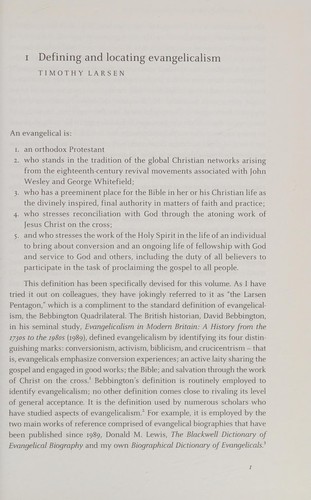 The Cambridge companion to evangelical theology