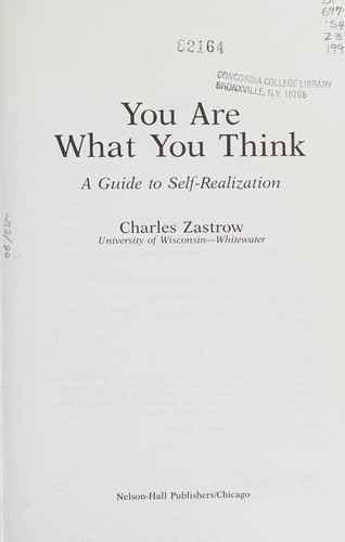 You Are What You Think