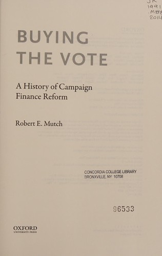 Buying the vote