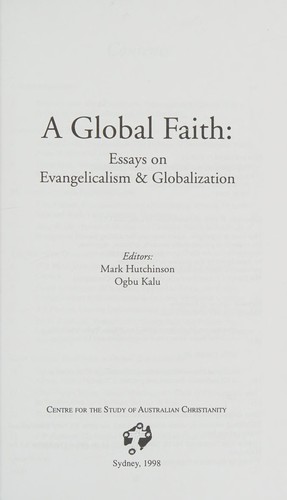 A Global Faith